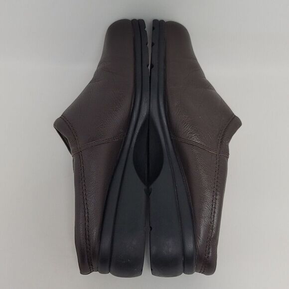 Cobbie Cuddlers Womens Brown Leather Clogs Slip On Shoes Size 9.5 - Picture 13 of 14